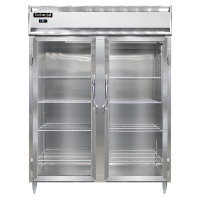 Continental Refrigerator D2RENPT-GD-SD Designer Line Wide Refrigerator 52 Cu. Ft. Capacity