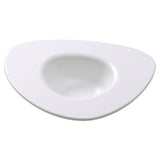 Yanco MO-412 Moderne Dessert Plate 14 Oz. 12"L X 10-1/2"W X 2-1/2"H