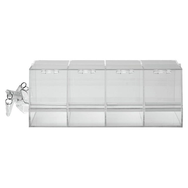 Hubert 53978 - Bulk Cereal Container, Middle Unit, 4-section