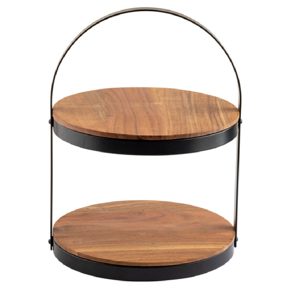 TableCraft Products 10719 - Display Stand, 12" X 11-2/5" X 16", Two-tier