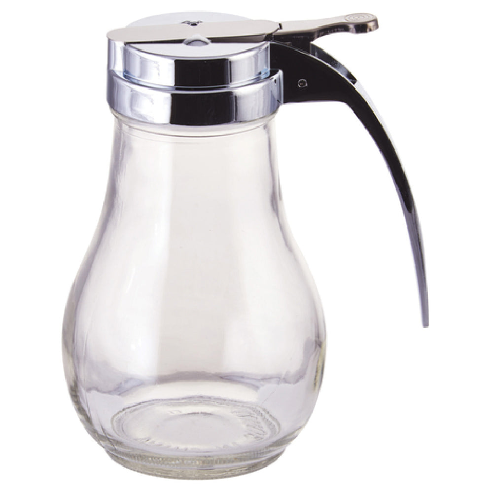 Winco G-116 Syrup Dispenser 14 Oz. Thumb Operated