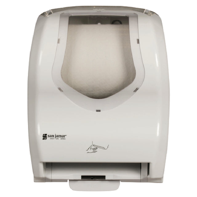 Carlisle T8370WHCL San Jamar Summit™ Hybrid Classic Towel Dispenser 13"W X 9-1/4"D X 16-1/2"H