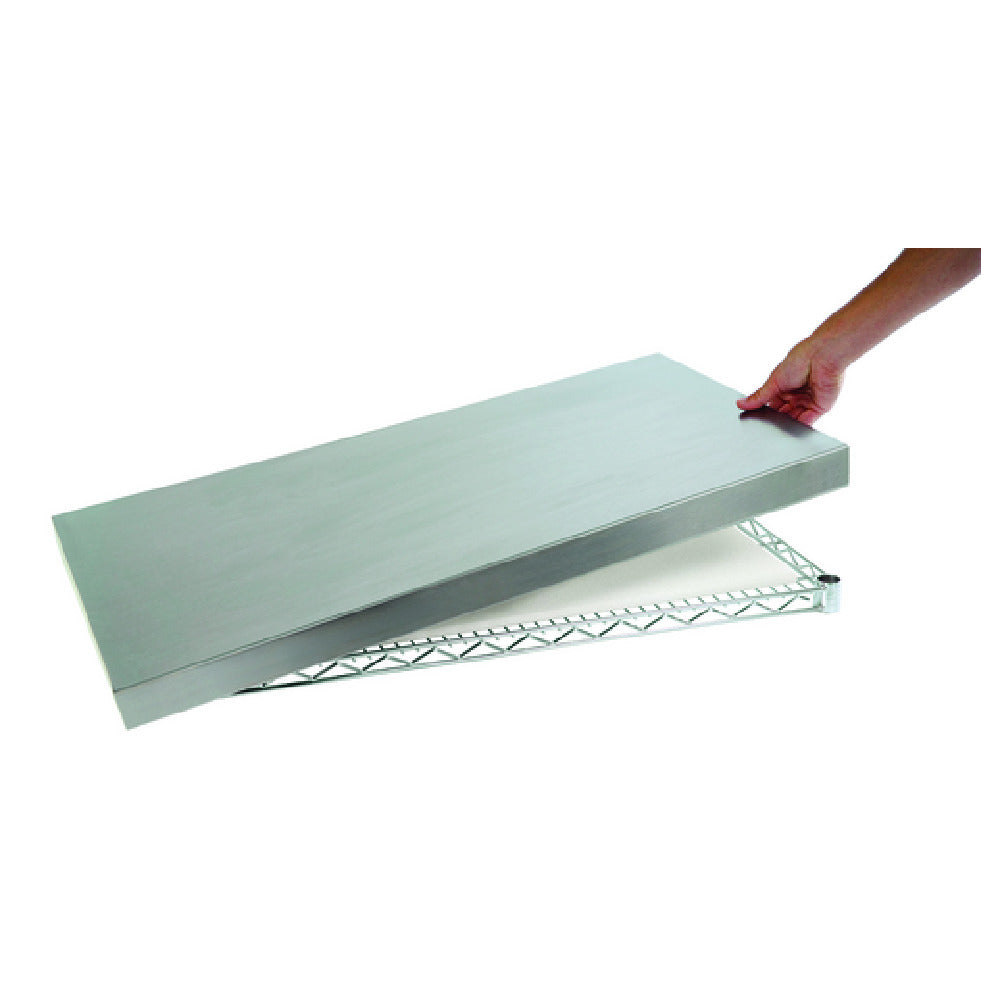 Quantum 3060SSTOP Stainless Steel Shelf Top Covers 30"W X 60"L X 2"H 304 Stainless Steel