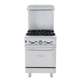 Empura EGR-24_LP - Single Base Gas Range, Liquid Propane, 24"W X 32-5/8"D X 60-1/8"H