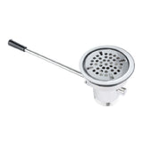 Empura E-HL-P3 - Straight Lever Drain, Stainless Steel, Empura Stainless