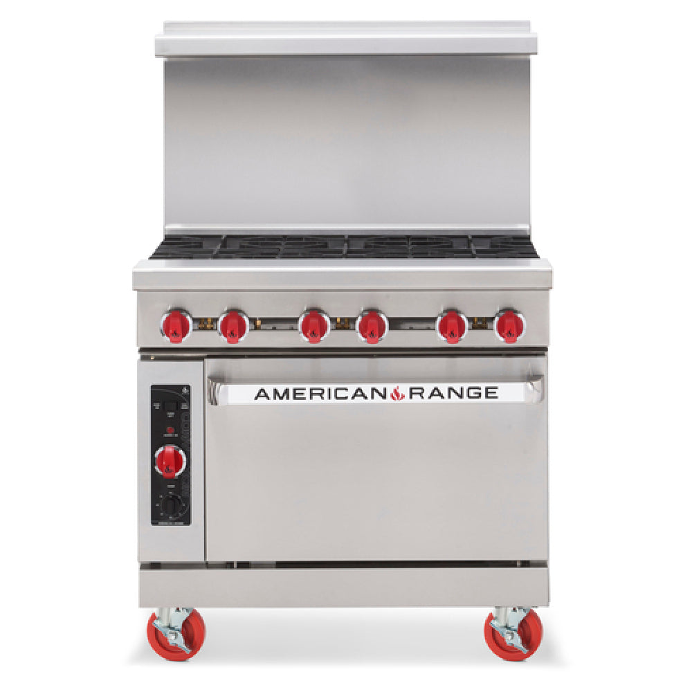 American Range AR-6-C_LP Restaurant Range Gas 36"