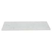 Hubert 34778 - Cerve Collection Replacement Riser Top, 20-1/2"L X 6-2/5"W, Rectangular