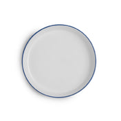 Arc Cardinal FP469 Santa Anita Reflections Blue Band Gourmet Plate (D:7.875'') Stoneware