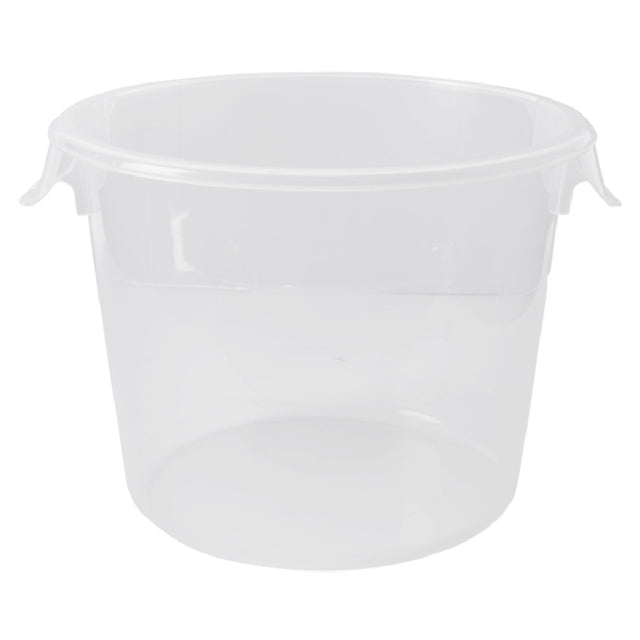 Rubbermaid FG572324CLR Storage Container 6 Quart 10" Dia. X 7-5/8"H