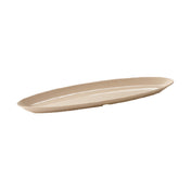 GET Enterprises BAM-1252 BambooMel® Platter 20 Oz. (20 Oz. Rim Full) 16"L X 5"W X 1"H