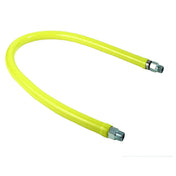 T&S Brass HG-2E-36K Safe-T-Link Gas Connector Kit 1" Connection 36" Hose