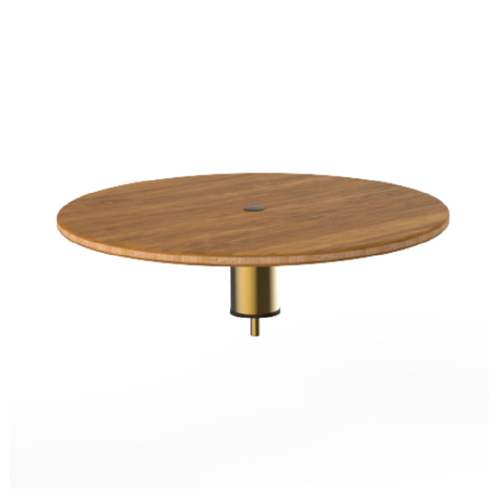 Steelite MGCIAY05BBXX - Round Low Display Shelf, 24.0" X 6.5", Modular