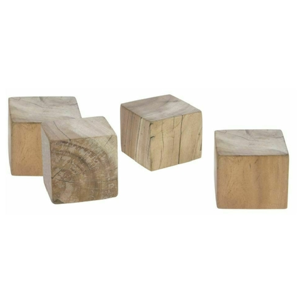 Hubert 79203 - Block Riser/Support Set, 4-piece, Includes (4) Each: 3-1/2"L X 3-1/2"W X 3"H Risers