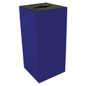 Hubert 49201 - Recycling Squared™ Container, 32 Gallon, 15" X 15" X 32"H