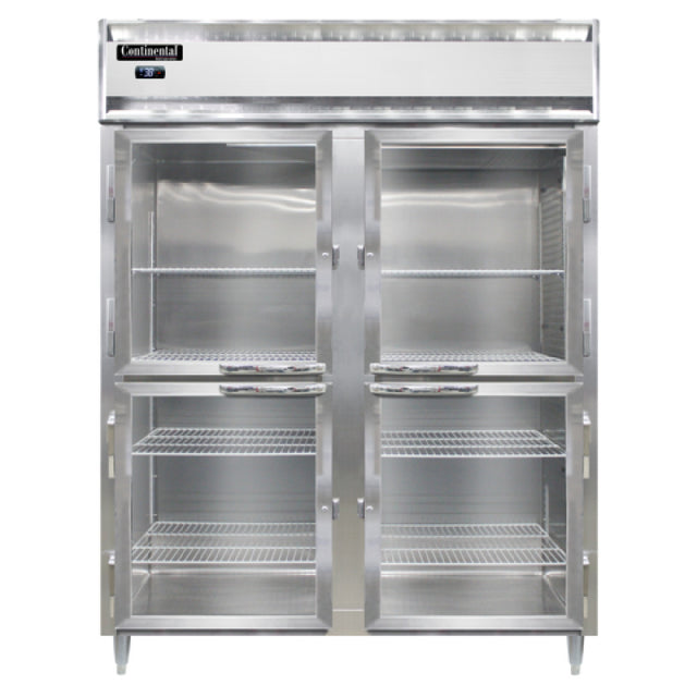 Continental Refrigerator DL2WE-SA-PT-HD-GD-SD Designer Line Heated Cabinet 52 Cubic Ft. Capacity