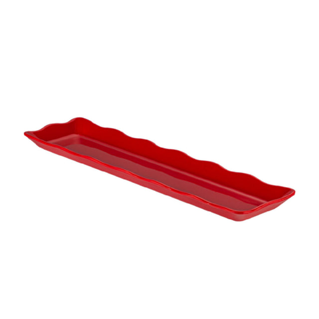 CAC China MLSC-RT91-R Platter 19"W X 5-1/4"D X 1-1/4"H Rectangular