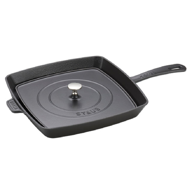 Zwilling 19313023 Staub® Grill & Press Set 12" X 12" (20.3" X 11.8" X 1.9" O.A.)