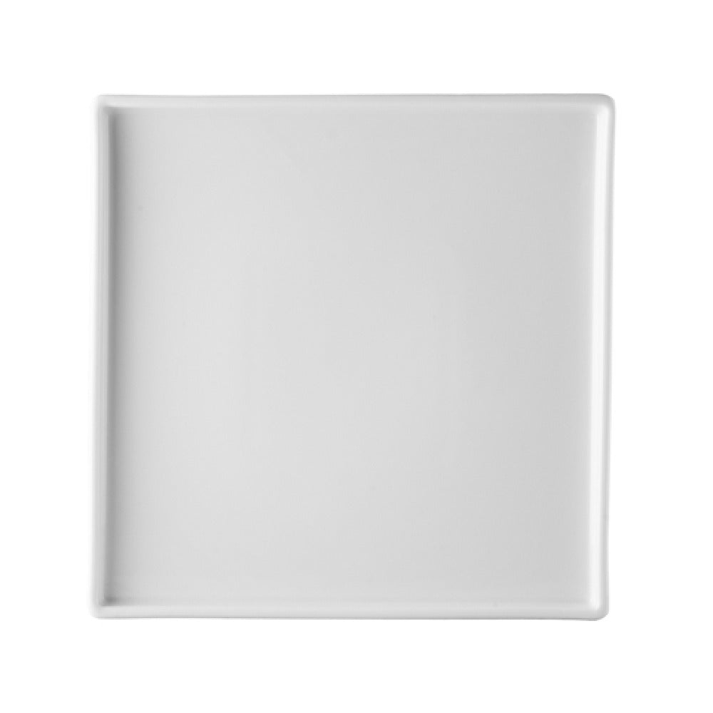 CAC China PLC-16 Palace Square Plate 10-1/2"L X 10-1/2"W X 7/8"H Square