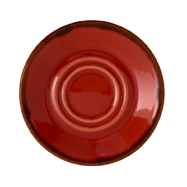 Tableware Solutions USA 51RUS010-191 Saucer 6-1/2" Dia. Double-well