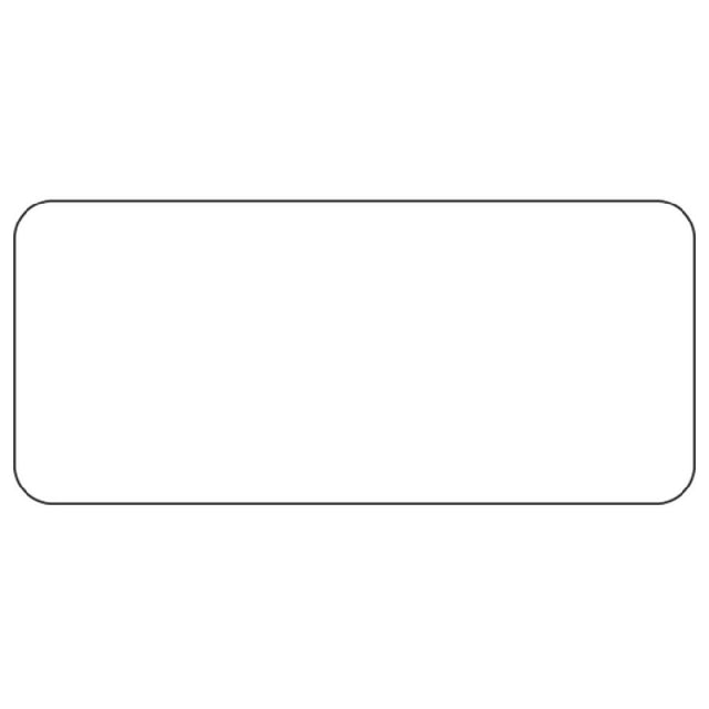 Hubert 20306 - Merchandising Tag, 4" X 2"H, Rectangular