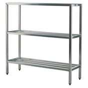 New Age Industrial 1041 H.D. Series Shelving Unit 3-tier 36"W X 20"D X 60"H