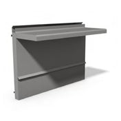Montague Company SHS-60 Legend™ Backguard/Single High Shelf 60" Wide 24" High Stainless Steel Front & Shelf