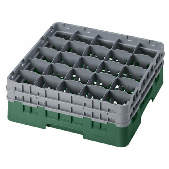 Cambro 25S534119 Camrack® Glass Rack With (2) Soft Gray Extenders Full Size