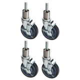 Vulcan CASTERS BP - Set Of 4 Adjustable Casters - 2 Locking