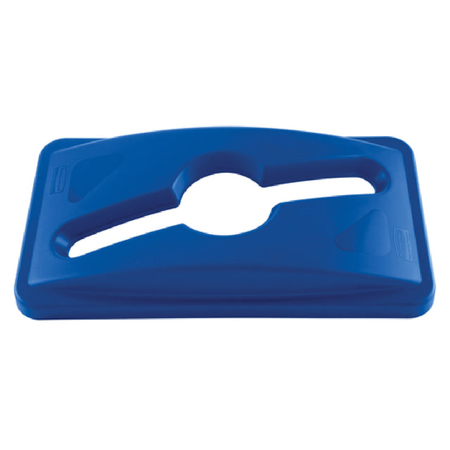 Rubbermaid 1788372 Slim Jim® Recycling Top 21.1"L X 12.1"W X 5.4"H Slotted