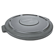 Rubbermaid FG260900GRAY BRUTE® Container Lid 16"D X 1"H For 10 Gallon Trash Can