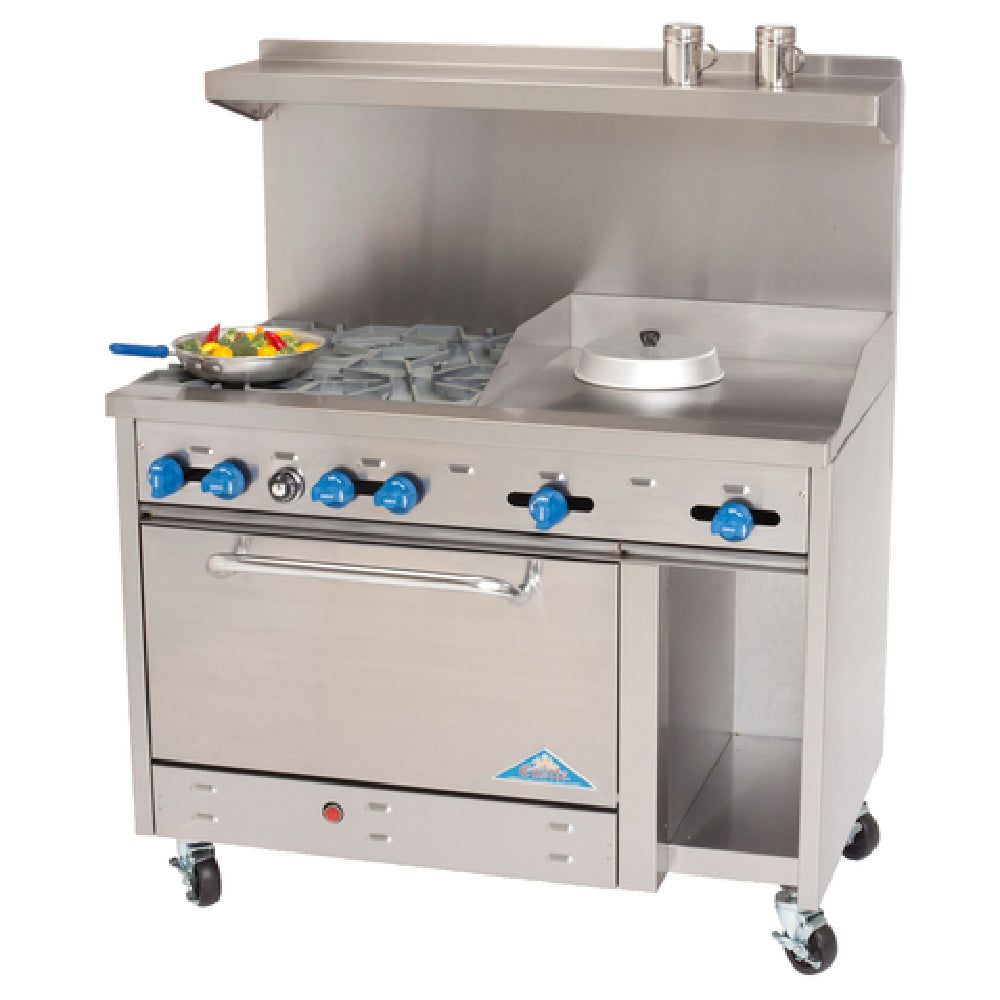Comstock-Castle F3430-12B Range Gas 48" Wide