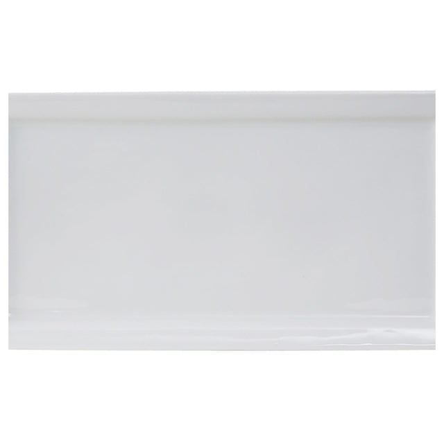 Tuxton GSP-552 Plate 15-1/2" X 8" X 1" H Rectangular