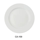 Yanco CA-109 Cambria Dinner Plate 9" Dia. 3/4"H Round