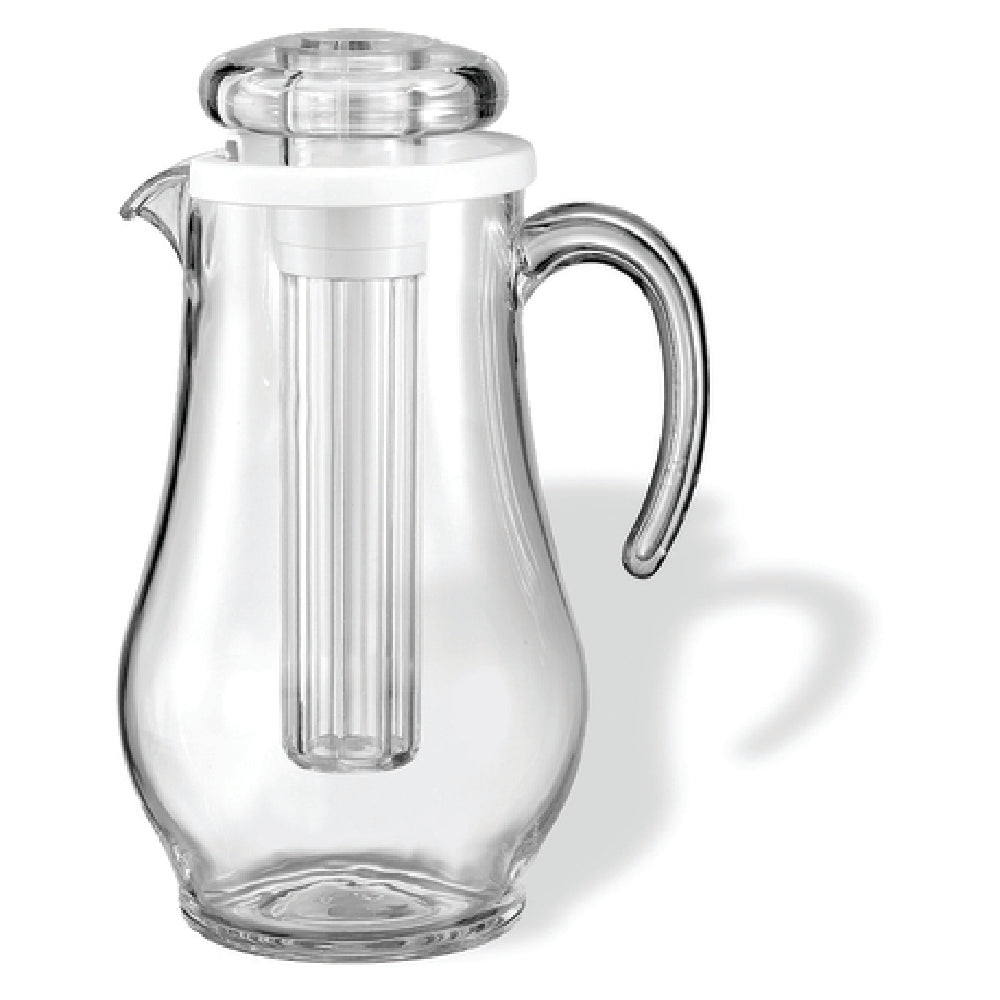 Service Ideas SWP19SB Water Pitcher 1.9 Liter (64.2 Oz.) 6" X 6-3/4" X 10-1/2"