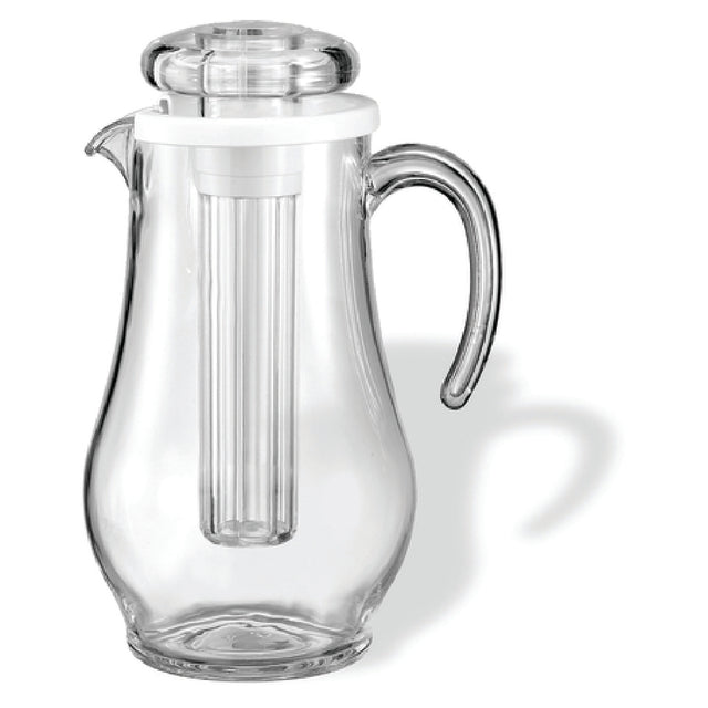 Service Ideas SWP19SB Water Pitcher 1.9 Liter (64.2 Oz.) 6" X 6-3/4" X 10-1/2"