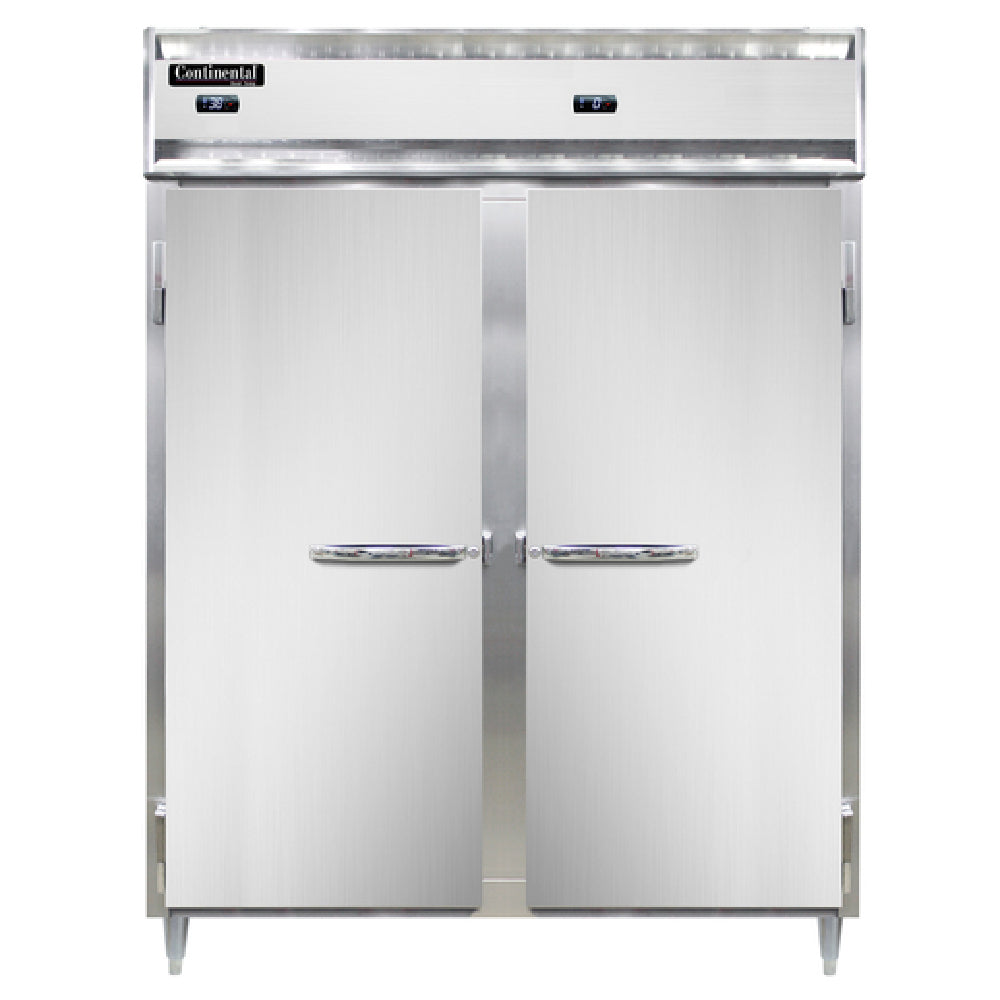 Continental Refrigerator D2RFENSS Designer Line Refrigerator/Freezer Reach-in