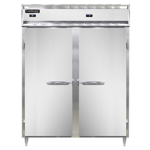 Continental Refrigerator D2RFENSS Designer Line Refrigerator/Freezer Reach-in