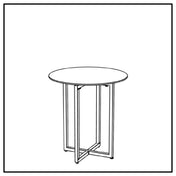 BauscherHepp VE-24019 Venta® Foldable Table Base Made In Steel With Powder-coating