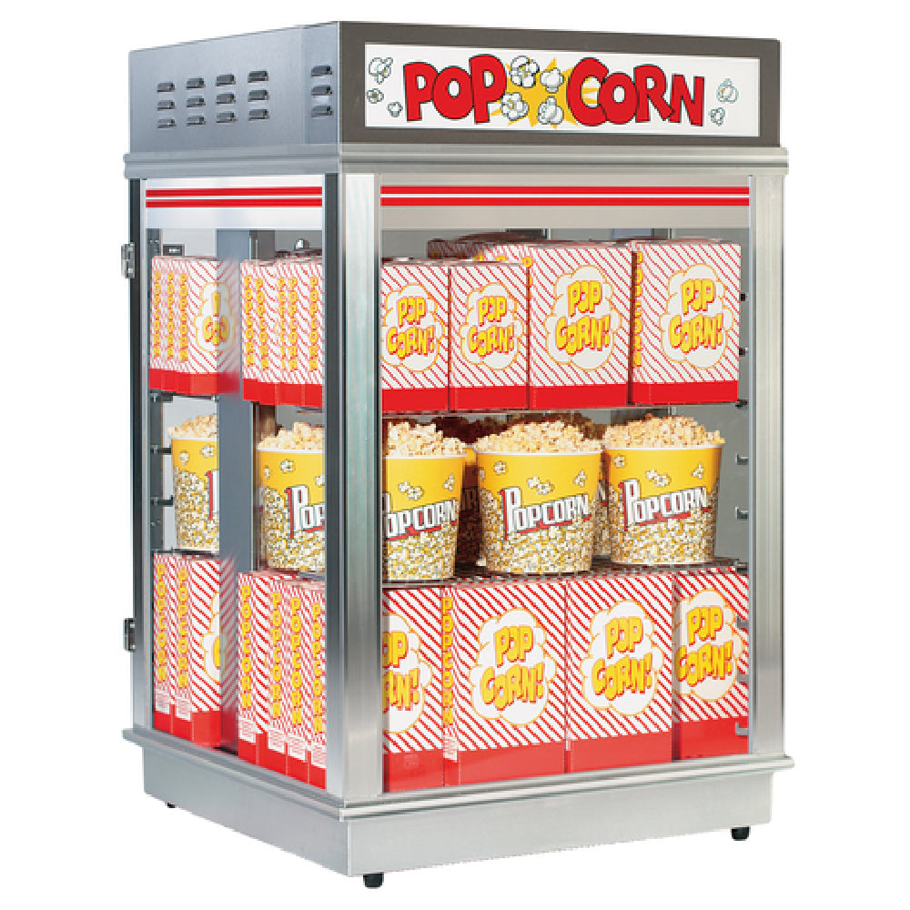 Gold Medal 2002 - Astro Staging Cabinet, With Swing-out Doors, LED Lighted Sign
