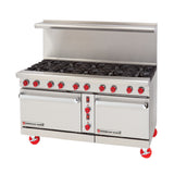American Range ARGF-36G-4B-126L - Green Flame Range, Gas, 60"