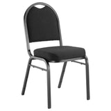 National Public Seating 9260-BT NPS® 9200 Series Premium Stack Chair 300 Lb. Weight Capacity