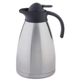 TableCraft Products 10297 - Coffee Carafe, 34 Oz., Thumb Press Black Plastic Lid