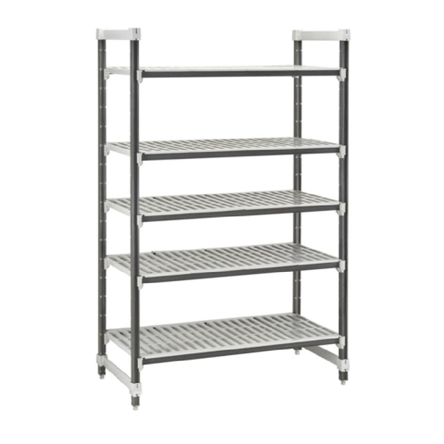 Cambro ESU212464V5580 Camshelving® Elements Stationary Starter Unit 21"W X 24"L X 64"H