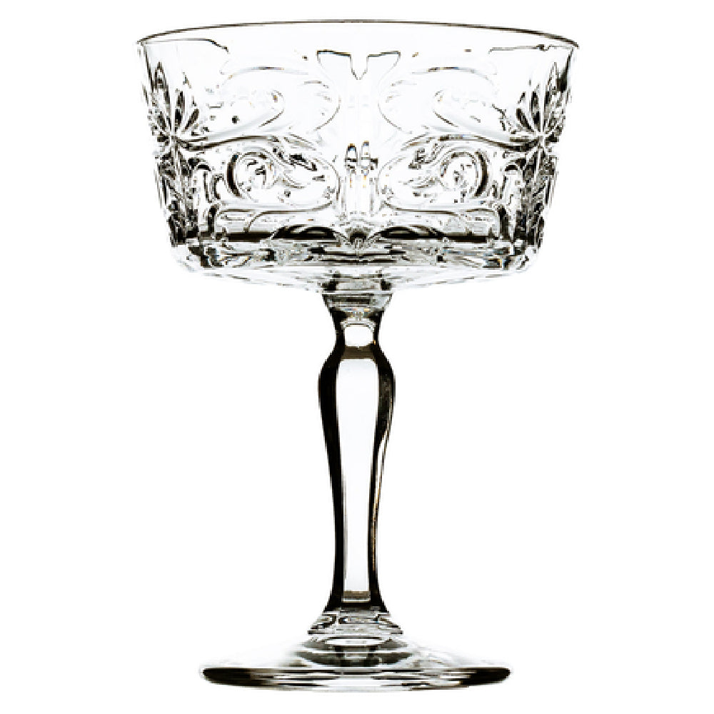 Hospitality Brands HGR26638-012 Hospitality Brands Ink Coupe Glass 9 Oz. 5-1/2"H (T 4" B 2-3/4")