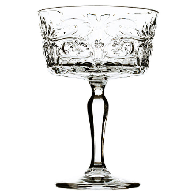 Hospitality Brands HGR26638-012 Hospitality Brands Ink Coupe Glass 9 Oz. 5-1/2"H (T 4" B 2-3/4")