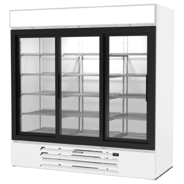 Beverage Air MMR66HC-1-W MarketMax™ Refrigerated Merchandiser Reach-in Three-section
