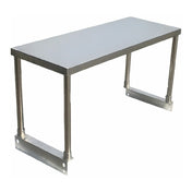 Omcan 47017 Overshelf For 2 Pan Steam Table 30"W X 12"D X 15"H (compatible With 46646)