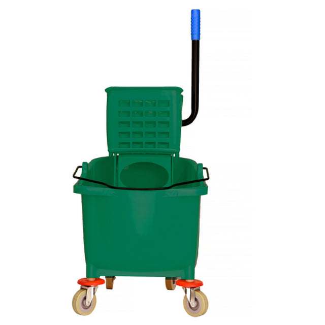 Alpine Industries ALP462-GRN Mop Bucket Combo 36 Qt. 15" X 25" X 36"