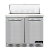 Continental Refrigerator D36N10-FB Designer Line Sandwich Unit Front Breather