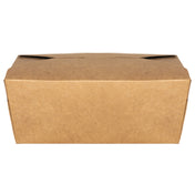 International Tableware TG-KB-#4 Kraft Take-Out Boxes #4112 Oz. 7-3/4"W X 5-1/2"D X 3-1/2"H